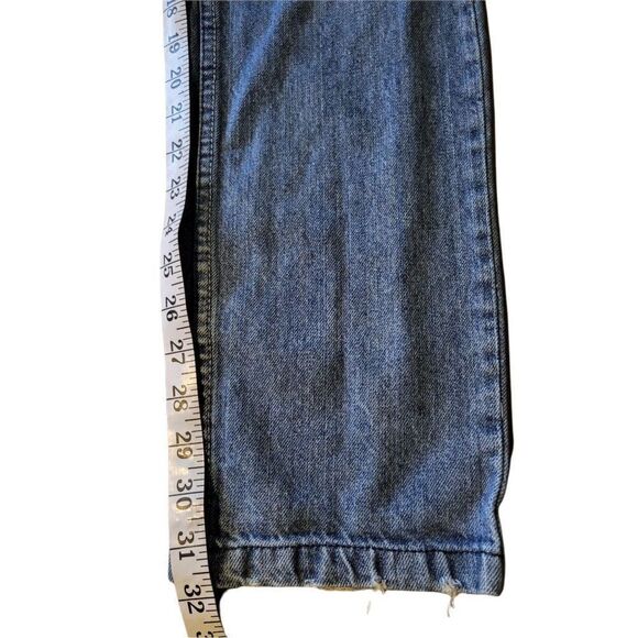 Gas Blue Denim Straight Leg Sz 34 Jeans Men - Picture 5 of 6